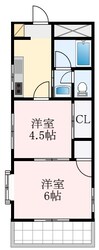 グレイス白鷺の物件間取画像